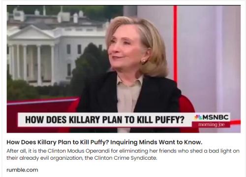 How does Killary plan to kill Puffy screenshot