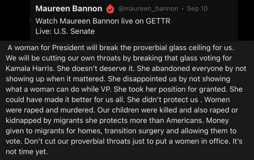 M Bannon on KH