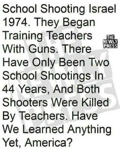 Armed teachers