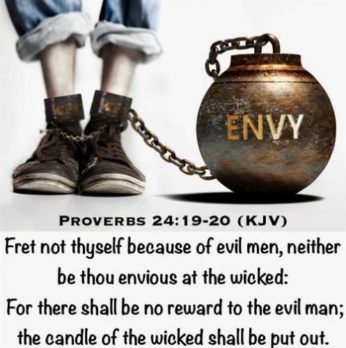090924 -Evil & wicked,  Prov 24; 19-20