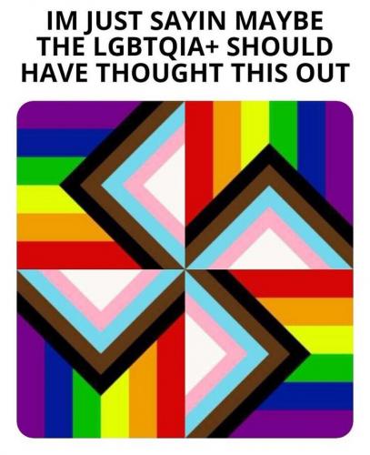 Nazi Fag Flag