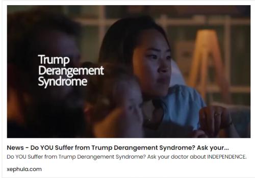 Trump Derangement Syndrome screenshot