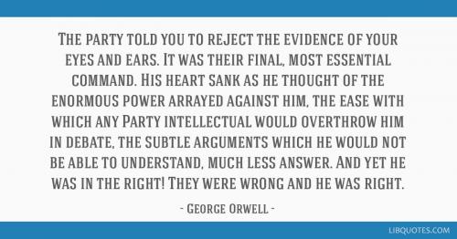 ORWELL REJECT