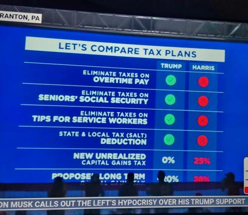 TAX PLANS COMPARED   GETTR