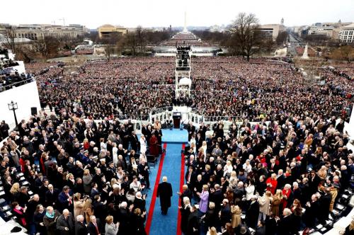 Donald J. Trumps Inauguration in 2017  ~A~