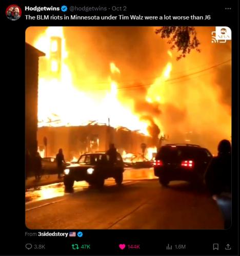 BLM Riots Under Tim Walz