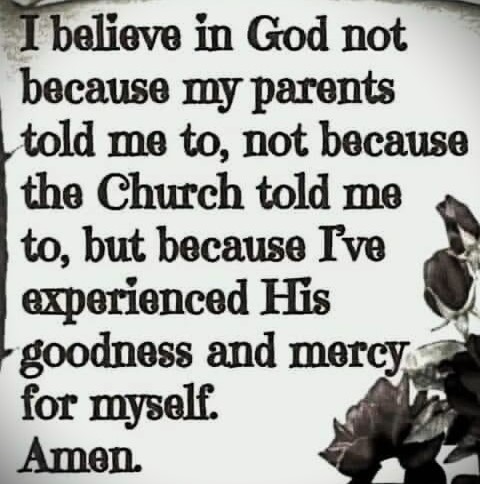 102924 - I believe in God