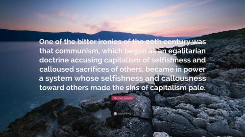 Thomas-Sowel COMMUNISM