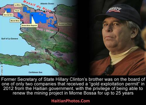 HILLARYS BROTHER HAITI