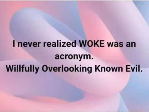 WOKE acronym