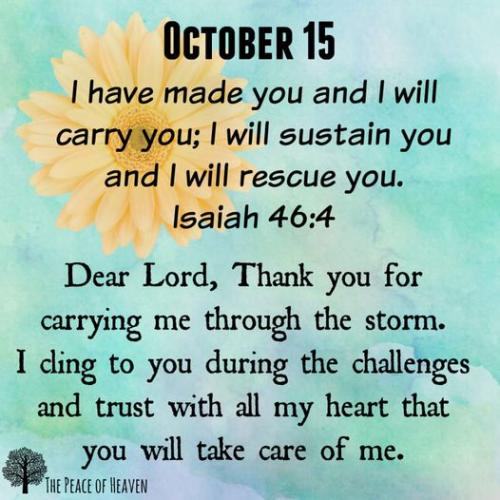 101524 - I made you Isaiah 46-4