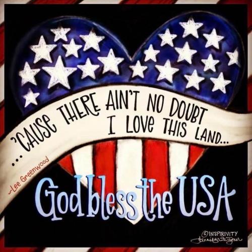 God bless the USA