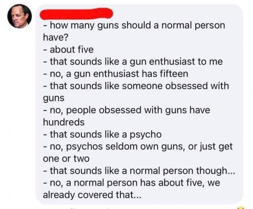 Guns - How many guns...