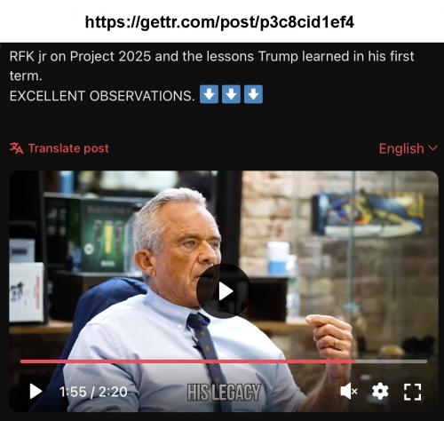 RFKjr on trump 31