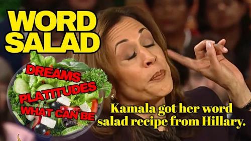 Kamala got her word salad recipe from Hillary.960px
