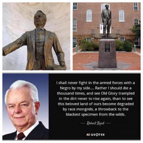 KKK BYRDE STATUE