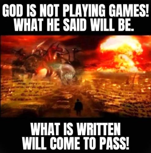 101224 - Rev 8-7; God not playing games