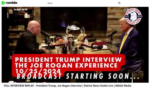 Joe Rogan Trump Interview