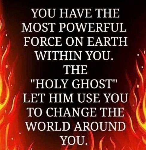 100224 - Most Powerful force; Holy Spirit