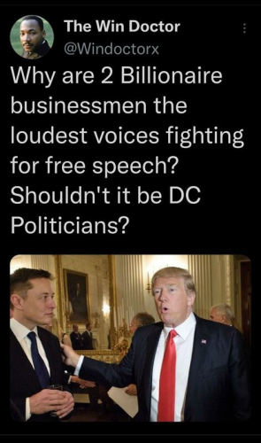 Trump, Elon Musk -- 2 Billionaires for Righteousness