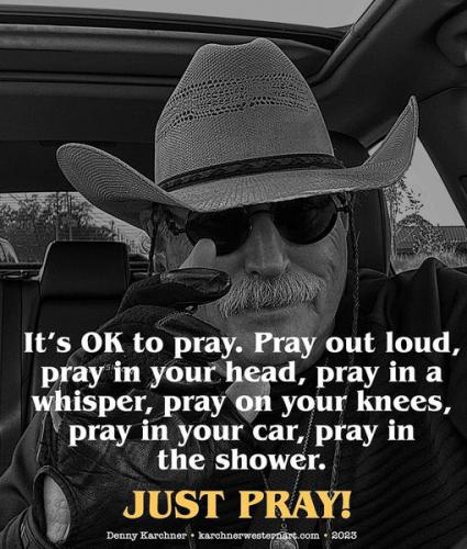 JUST PRAY