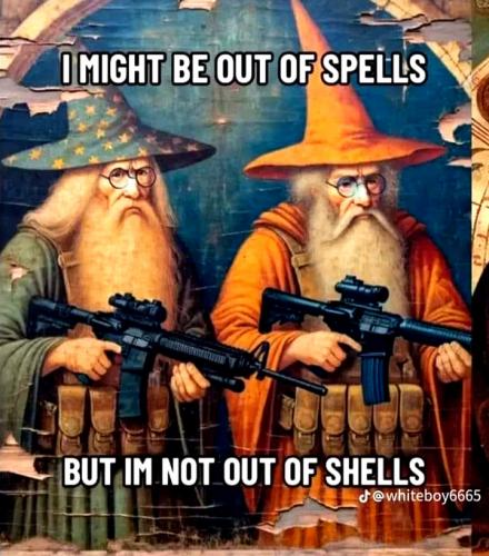 Out of Spells But Not Shells