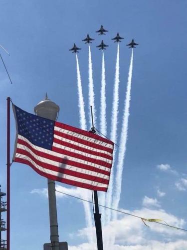 Flag - With jets