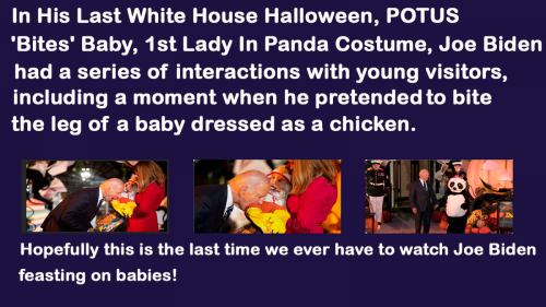 Biden has Halloween Feast