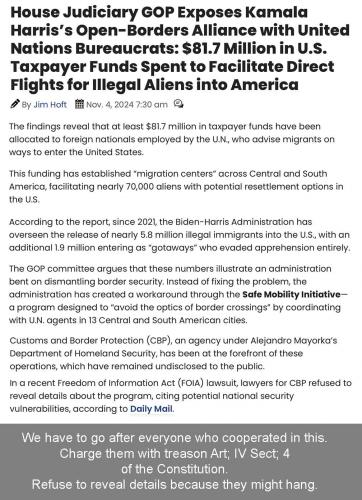 K & UN open border