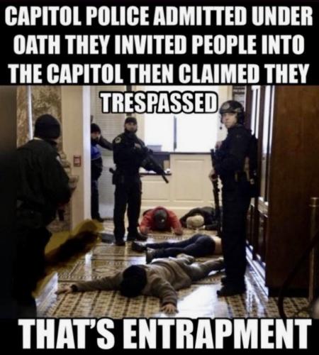 Cap police entrap