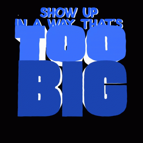 TOO BIG TO RIG