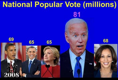2020 Election Voter Frauds, Trump, Biden -- Presidential Elections (2008, 2012, 2016, 2020, 2024)