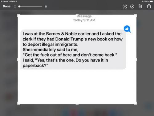 Trump's New Book -- Deportation of Illegal Immigrants