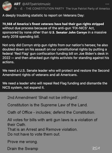 red flag Cornyn