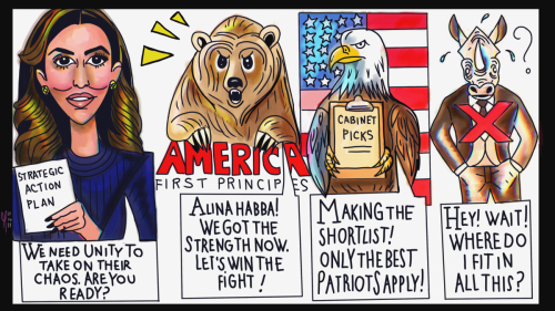 Alina Habba Political Cartoon