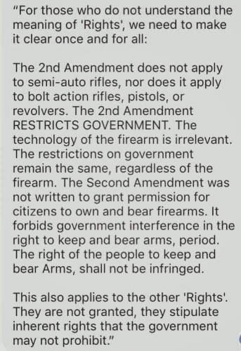 2nd Amendment - Explaination