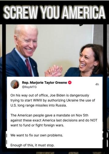 SCREW YOU AMERICA  TS