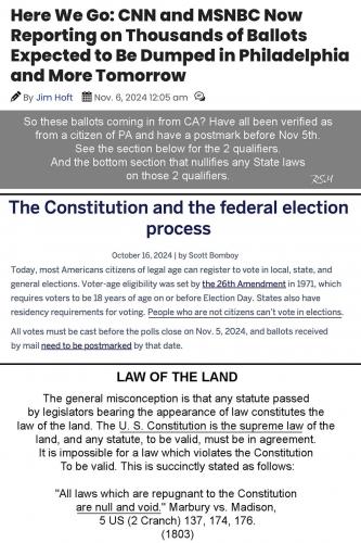 PA 2024 late ballots
