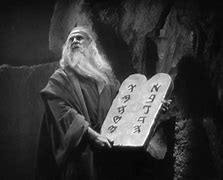 Moses -- 10 Commandments
