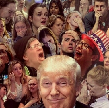 Trump, Libtard, LOL, LMAO -- Trump Laugh, All Liberals, Democrat Girls Cry