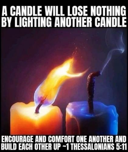 111324 - A candle, 1 Thes 5-11
