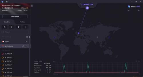 Proton VPN screen.960px