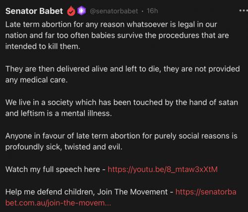 late term abort