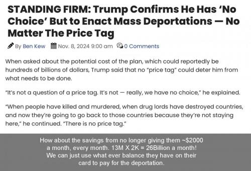 mass deport savings