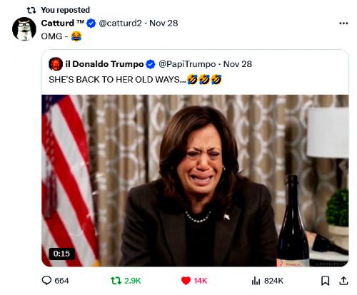 Crying Kamala