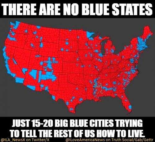 Thare are NO Blue States Anymore