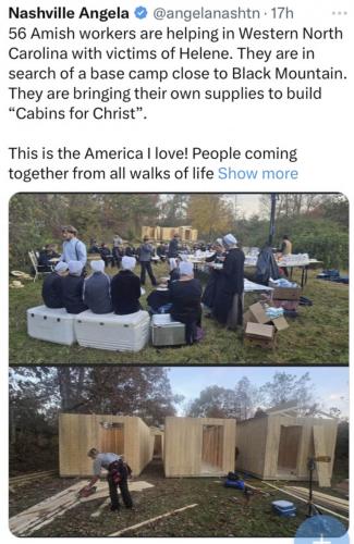 NC & Amish help