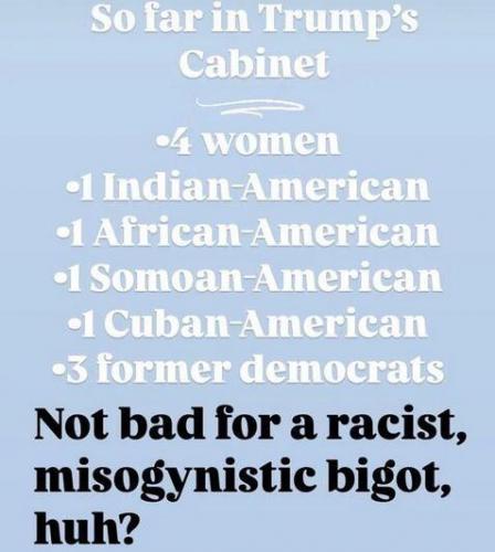 TRUMP RACIST WOMEN