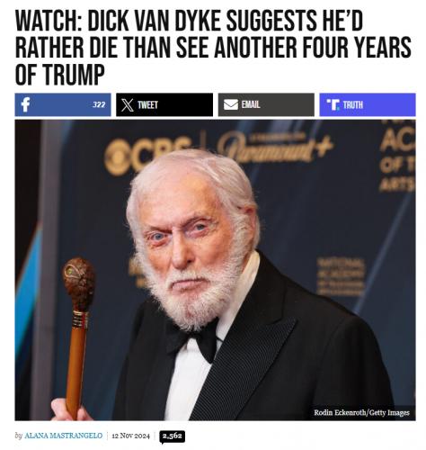 Don't be a dick Dick Van Dyke