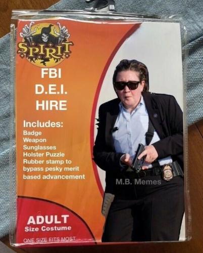 Libtard Girl, SPIRIT Costume, Halloween, Toy -- FBI DEI Hire